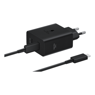 50W Power Adapter Duo L-Perspective Black 