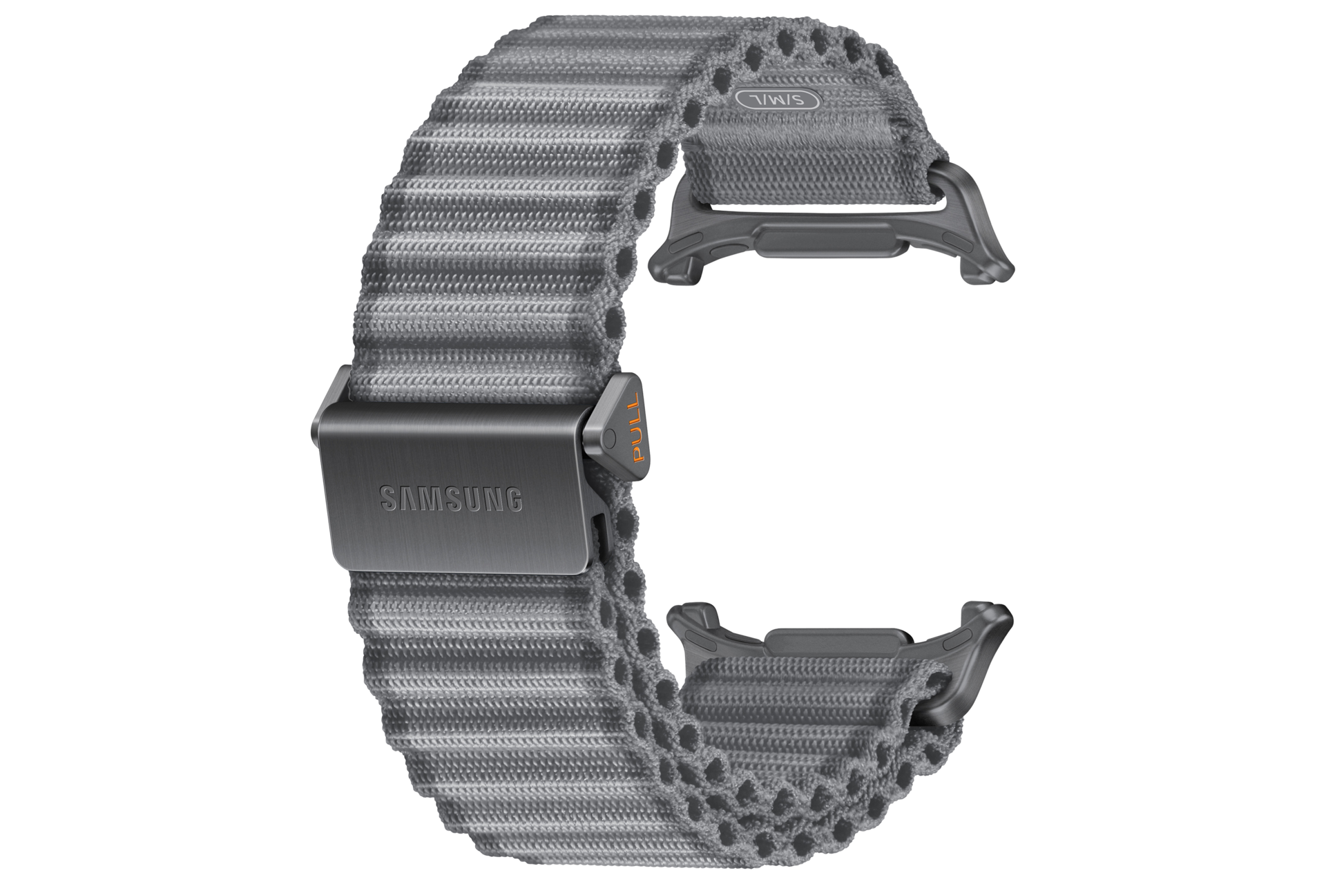 Trail Band (S/M/L) for Galaxy Watch Ultra2 Back-Perspective Gray 