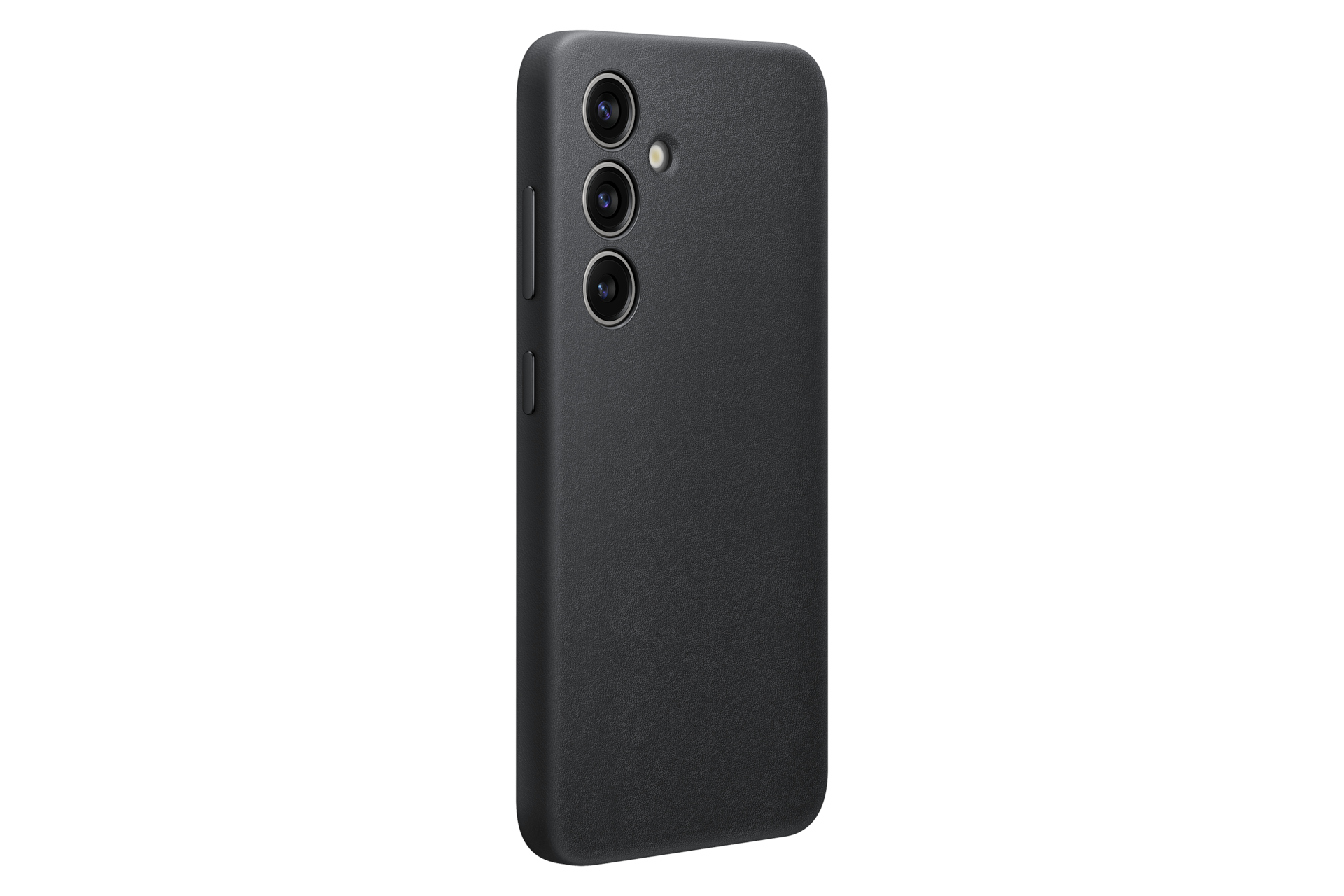 Galaxy S24 Vegan Leather Case Dynamic Black 