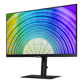 QHD Monitor with IPS panel and USB type-C R-perspective Black 