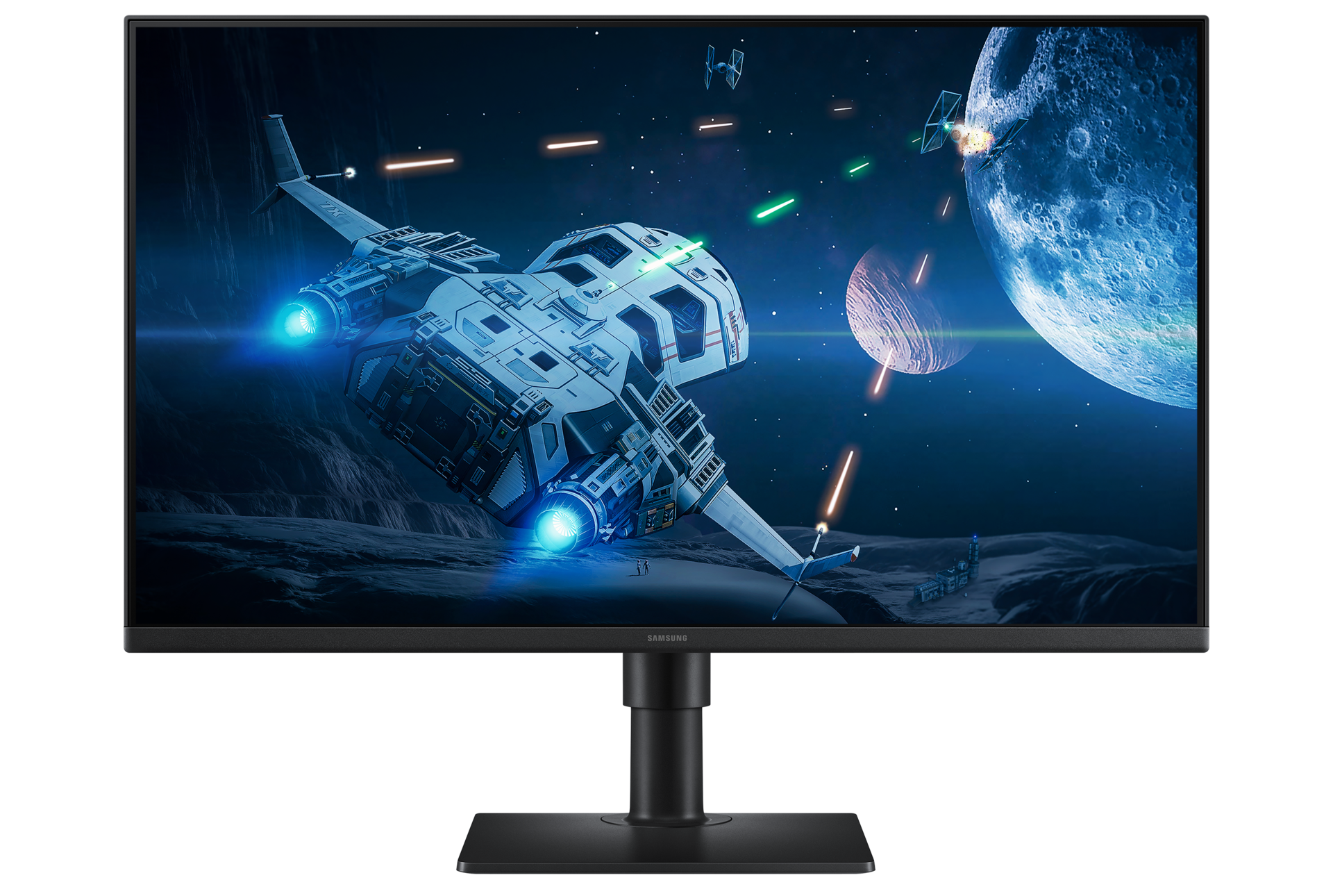 Essential Monitor S4 S40GD Full HD Front3 Black 