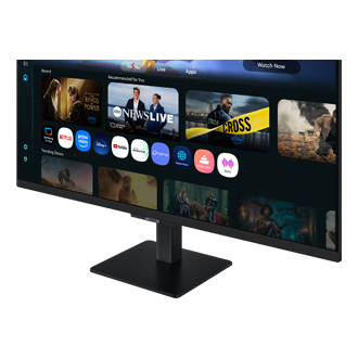 27"/32" Smart Monitor M5 M50F FHD (Black) Detail Black 