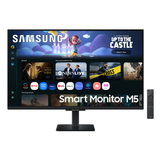 27"/32" Smart Monitor M5 M50F FHD (Black) Front13 Black 