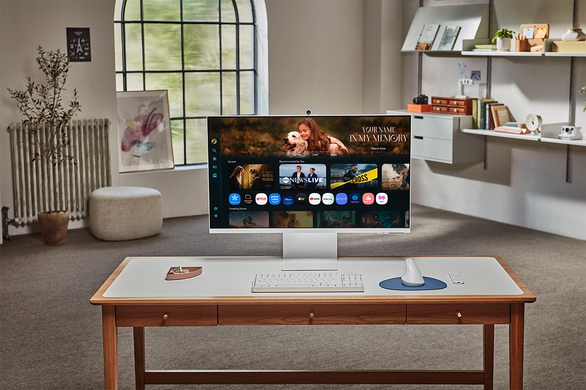 [32" Smár~t M8 M80F~ 4K Skj~érm W~híté~]