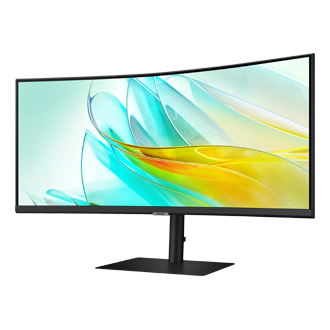 34" ViewFinity S6 S65UC R-perspective Black 