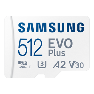EVO Plus microSD-hukommelseskort MB-MC512KA/EU Samsung Danmark