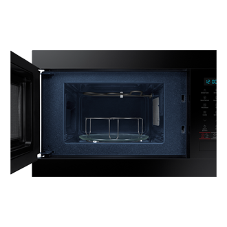 front-open-grill Black