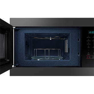 front-open-grill Black