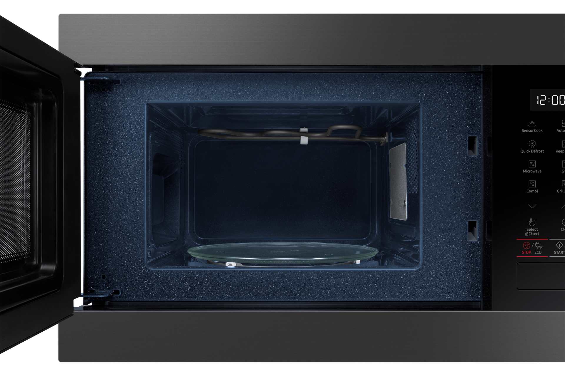 front-open Black