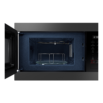 front-open-grill Black