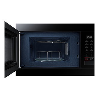 front-open-grill Black