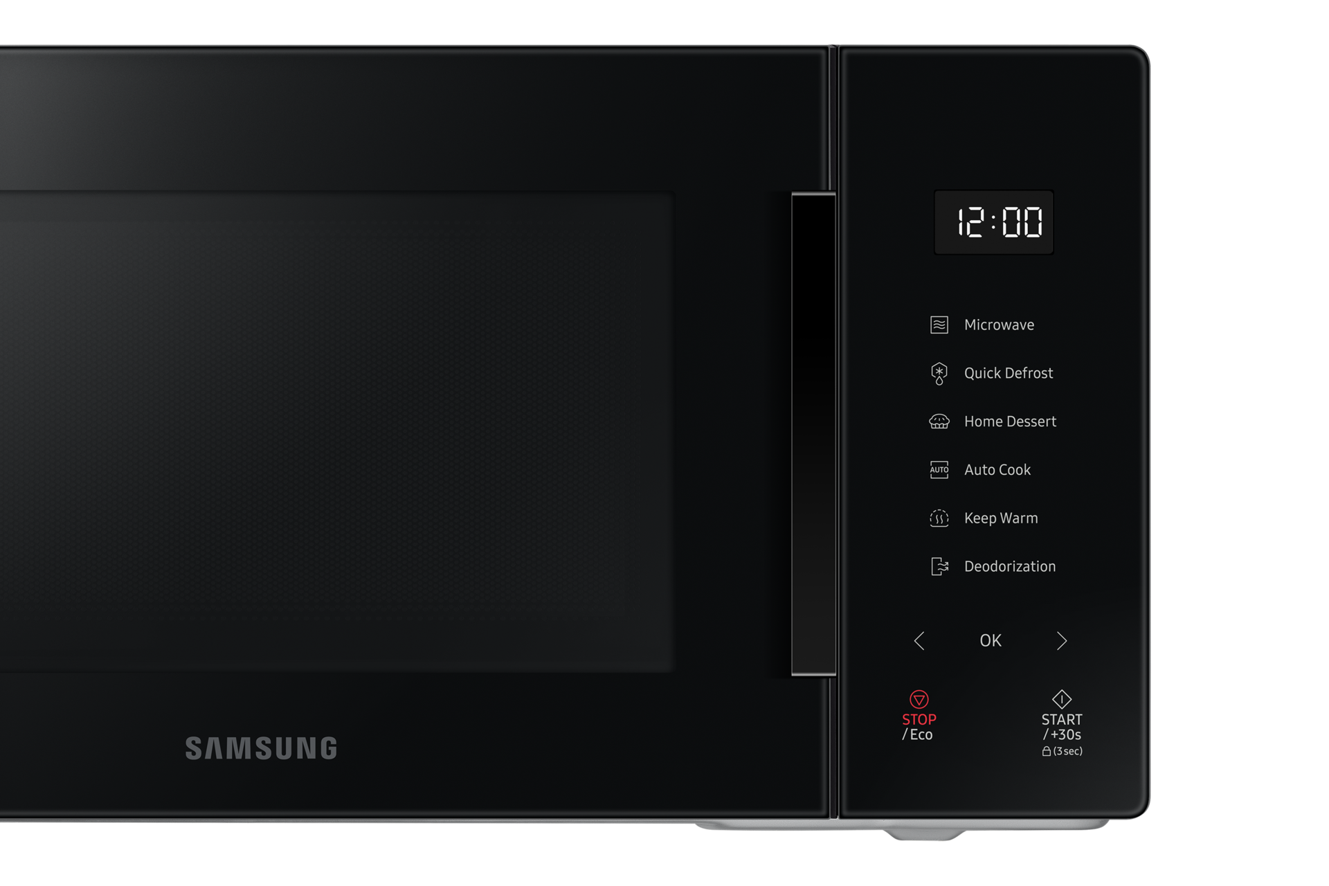 detail-control-panel-and-handel Black