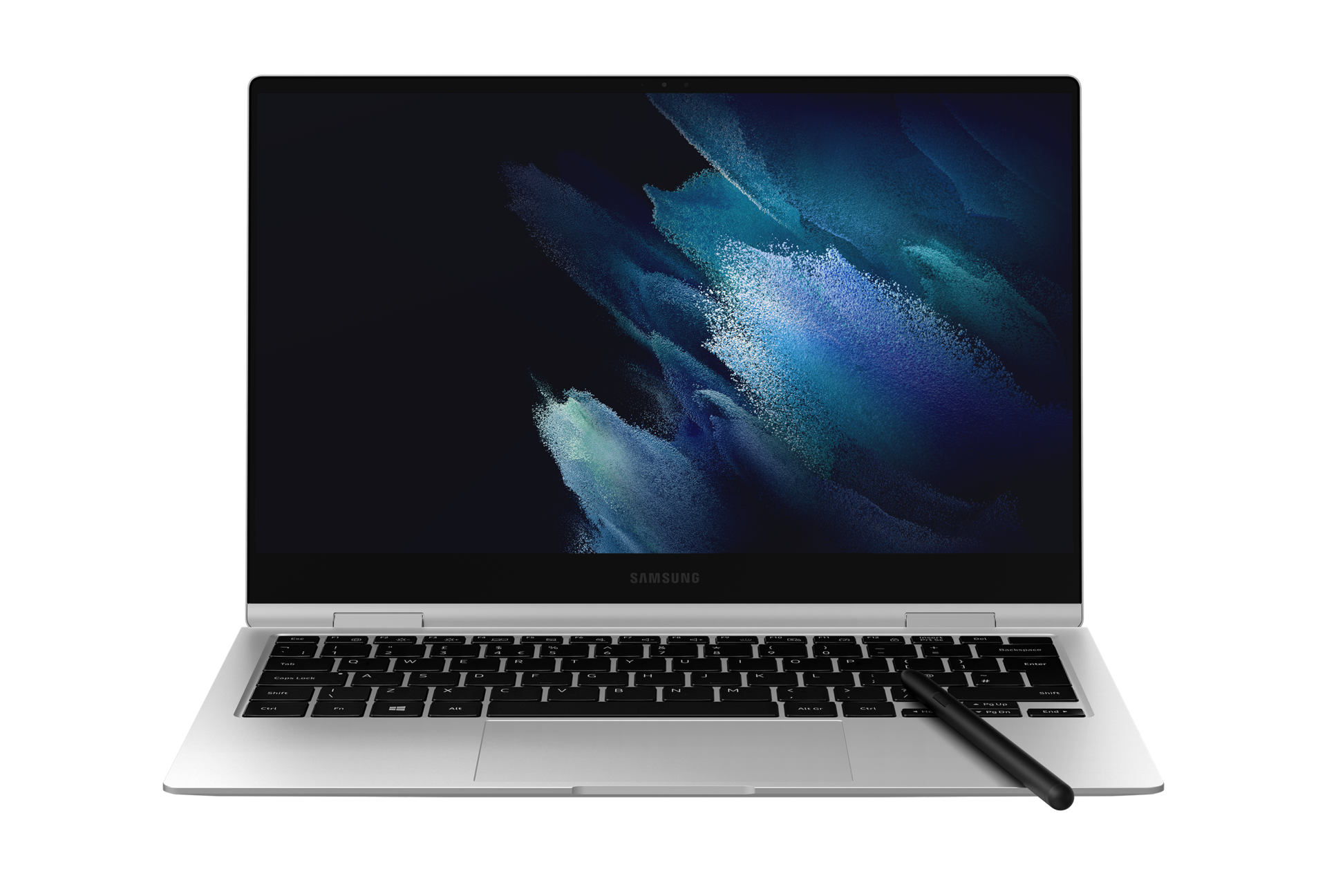 front-open-with-s-pen Mystic Silver