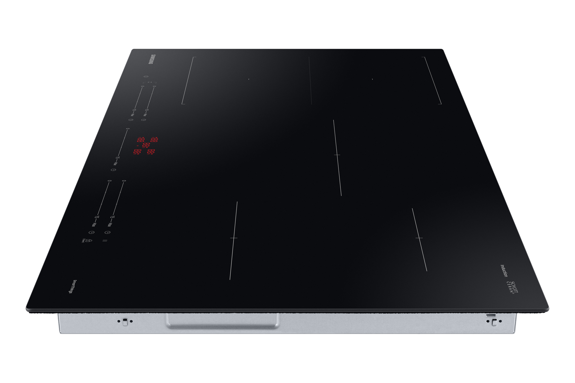 NZ8500BM Oven Cooktop with Flex Zone and Dual Ring R-Side-Acceleration Black 