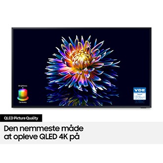 The Terrace med QLED producerer billeder med optimeret kontrast
