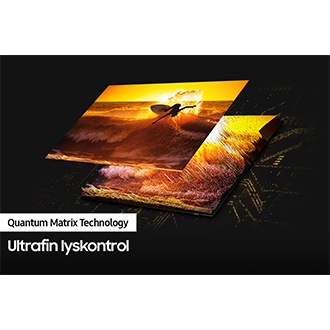 QLED-TV'et QN90A med Quantum Matrix Technology afslører fine detaljer i både de mørkeste og lyseste scener.