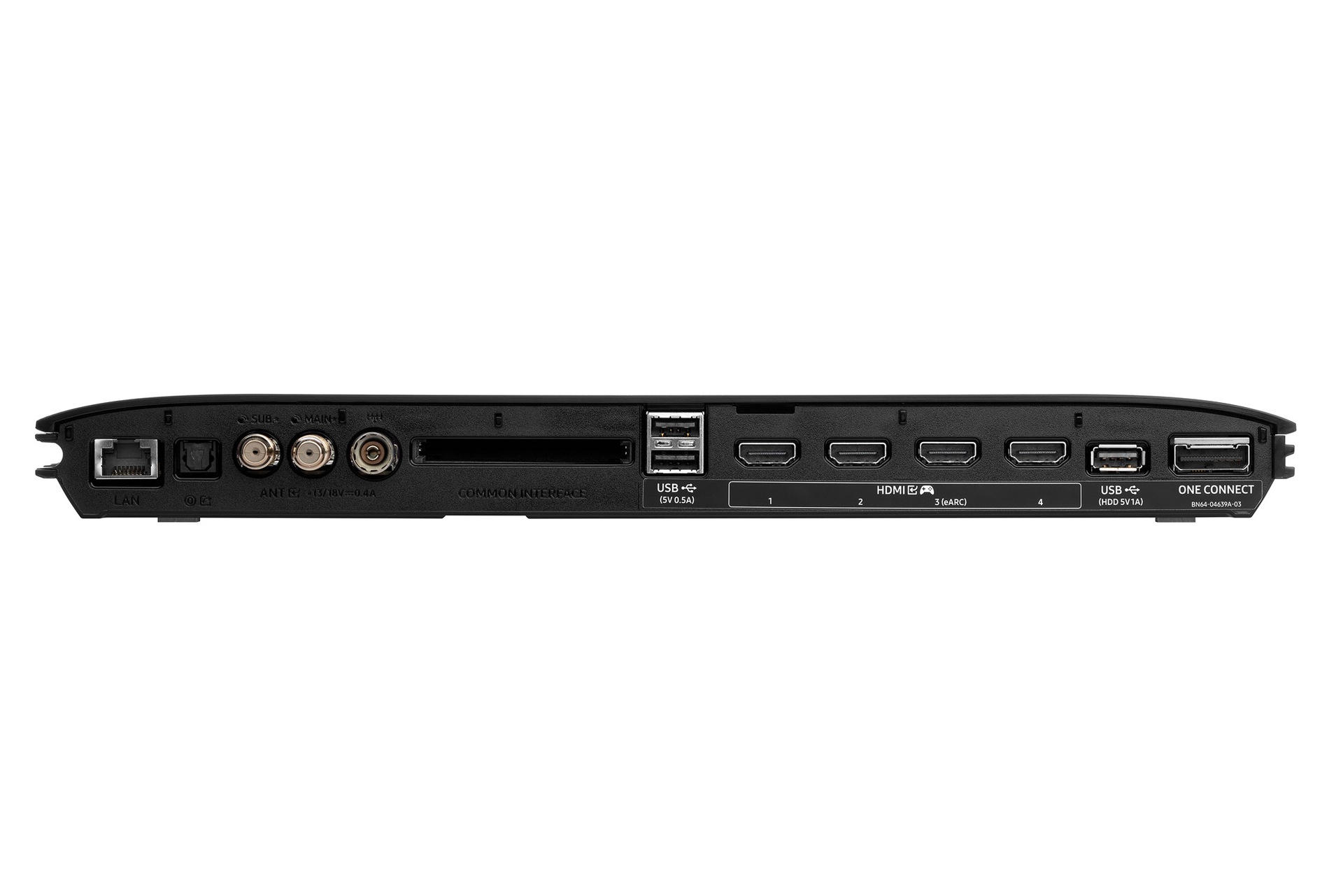 QN95B 75" Neo QLED TV Ports Image