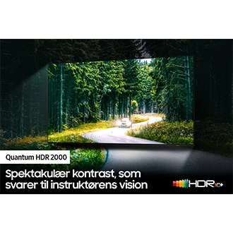 QLED-TV'et QN95A med Quantum HDR 2000 får flere detaljer frem i billederne
