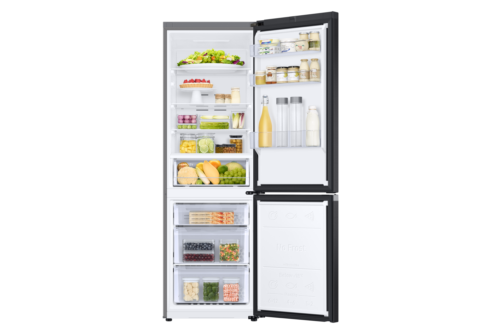 front-open-with-food Black