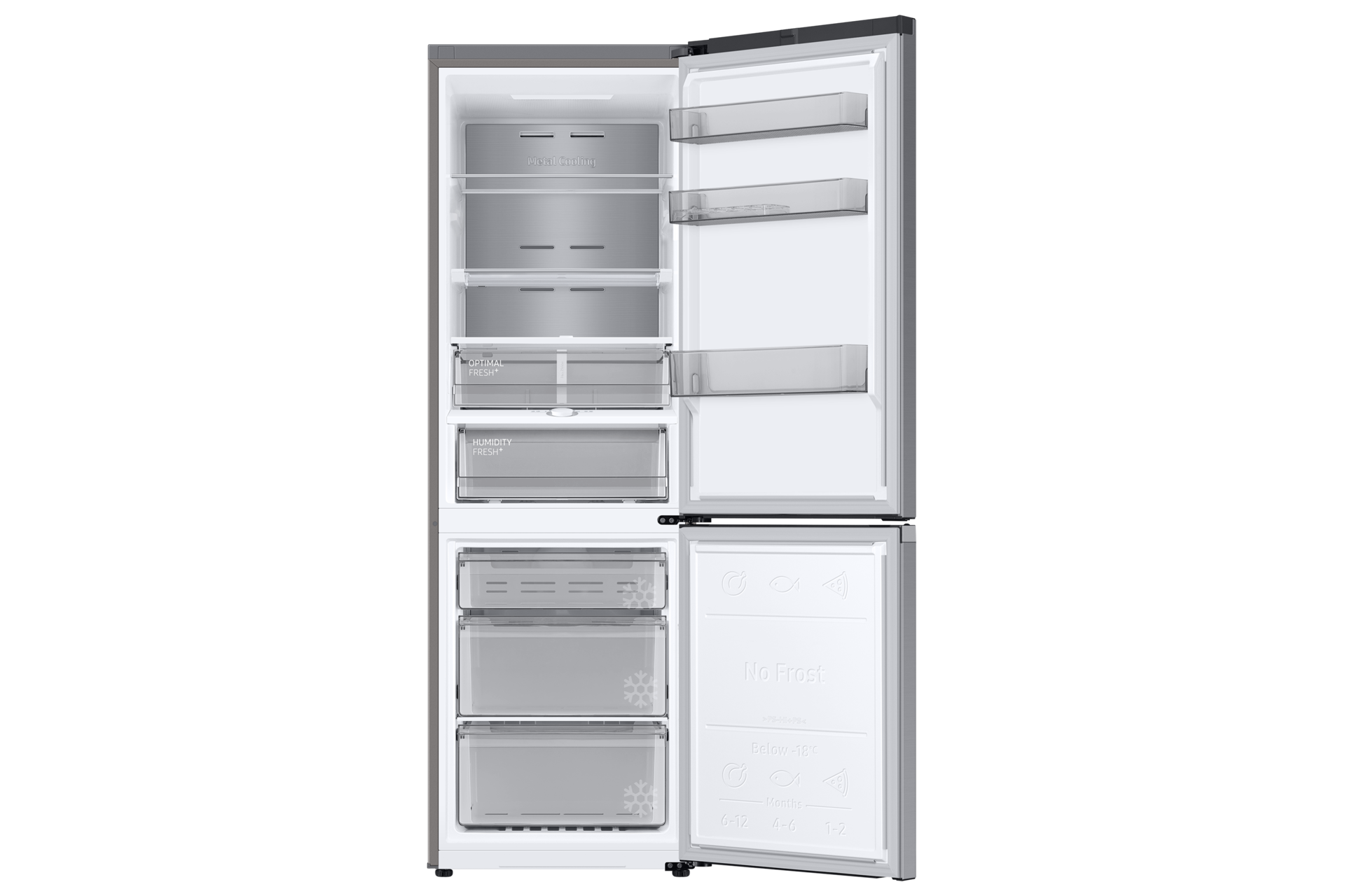 front-open-without-food Refined Inox