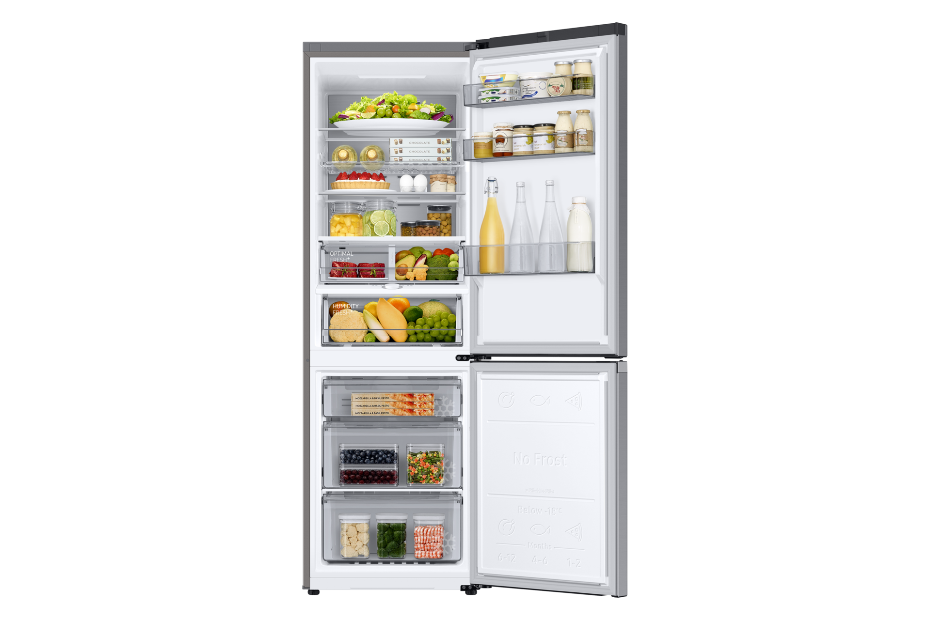 front-open-with-food Refined Inox
