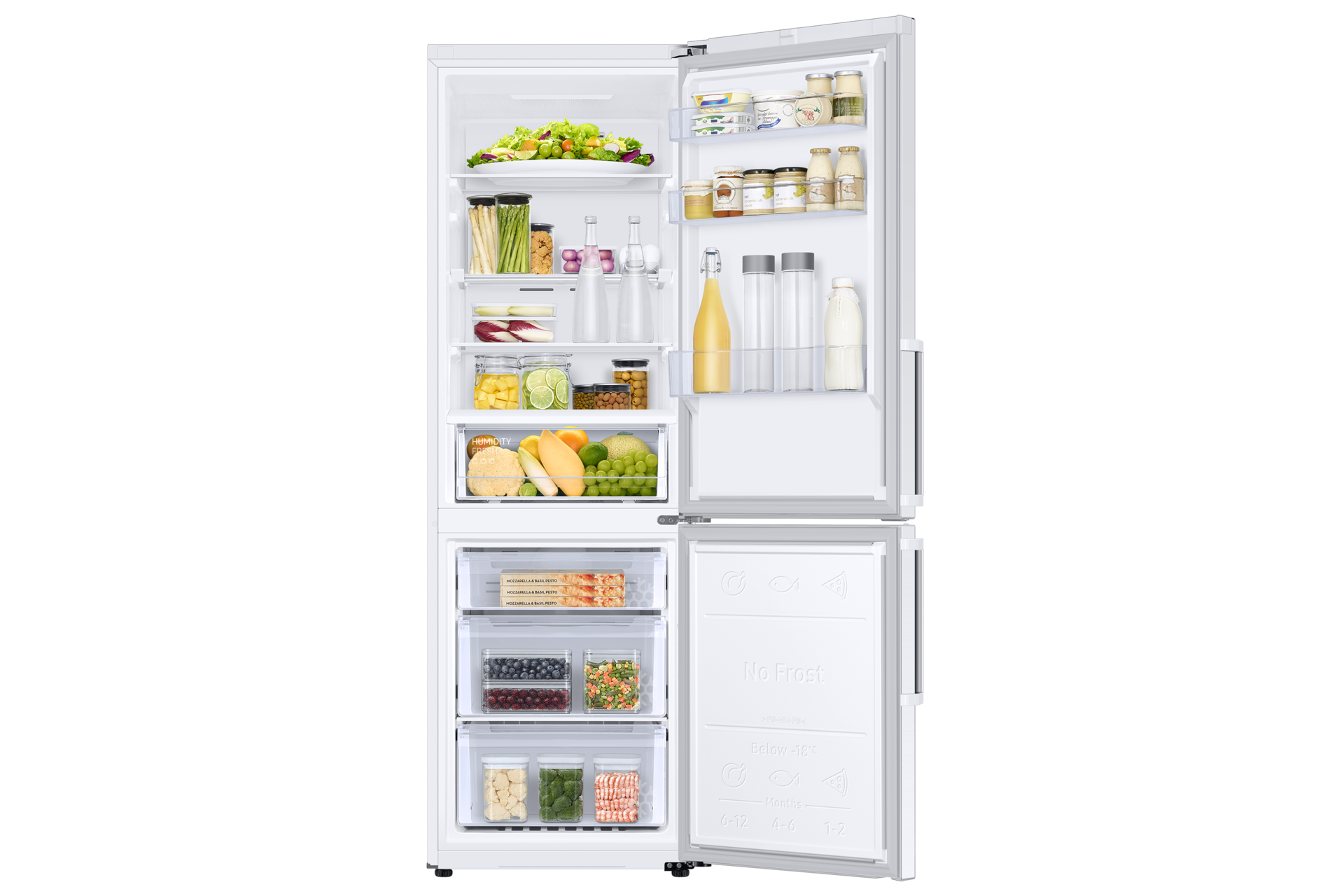 front-open-with-food White