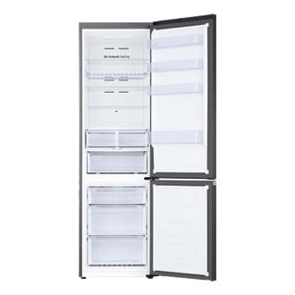 Køle- og fryseskab AI Energy Mode 203 cm Front-Open-without-food Black 