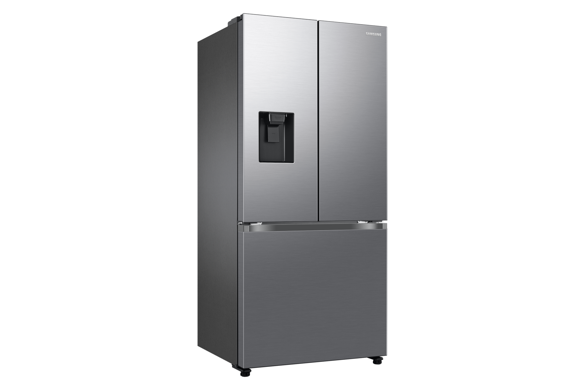RF5000C French Door Refrigerators with SmartThings L-Perspective Silver 
