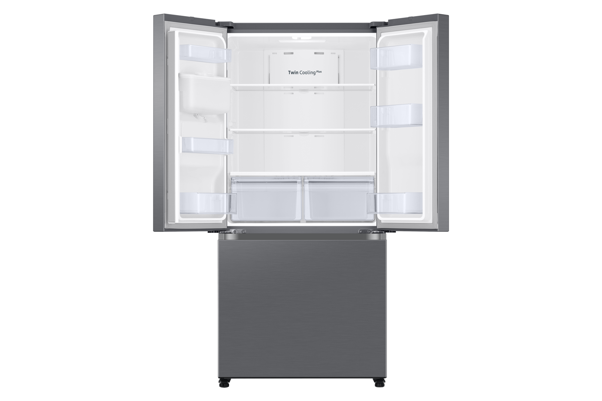RF5000C French Door Refrigerators with SmartThings Front-Open-Without-Food Silver 