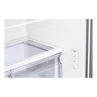 RF5000C French Door Refrigerators with SmartThings Detail-Display Silver 