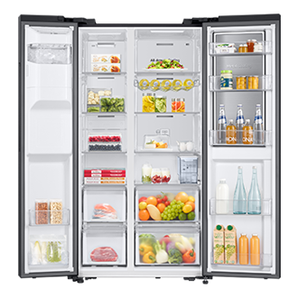 front-open-with-food Black