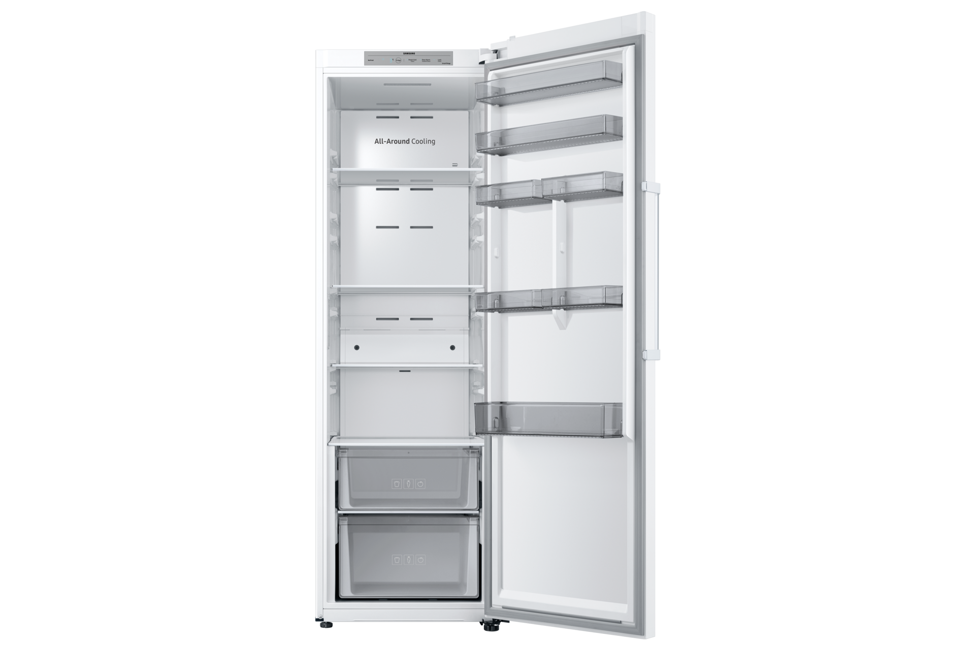 front-open White