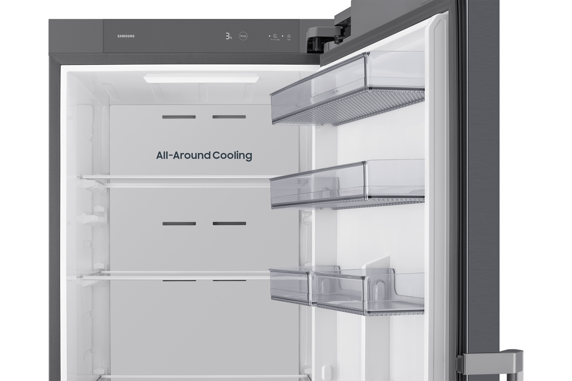 Køleskab One Door Precise Cooling 186 cm Detail2 Silver 