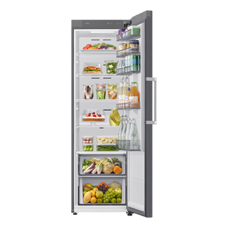 Køleskab One Door Precise Cooling 186 cm Front-Open-With-Food Silver 