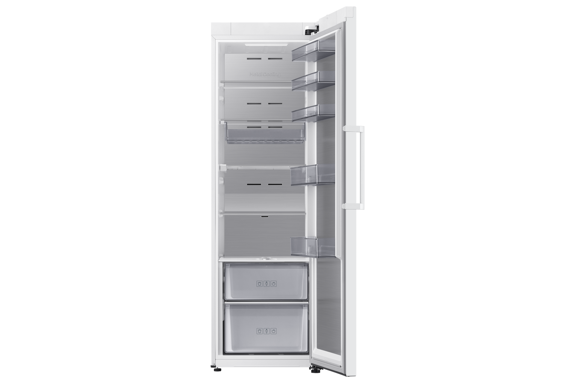 Tall One Door RI80H/24 AI precise cooling 387L Front-Open White 