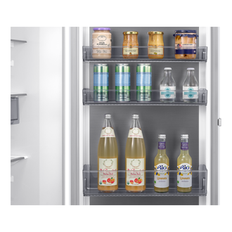 Tall One Door RI80H/24 AI precise cooling 387L Detail-Metal-Door White 