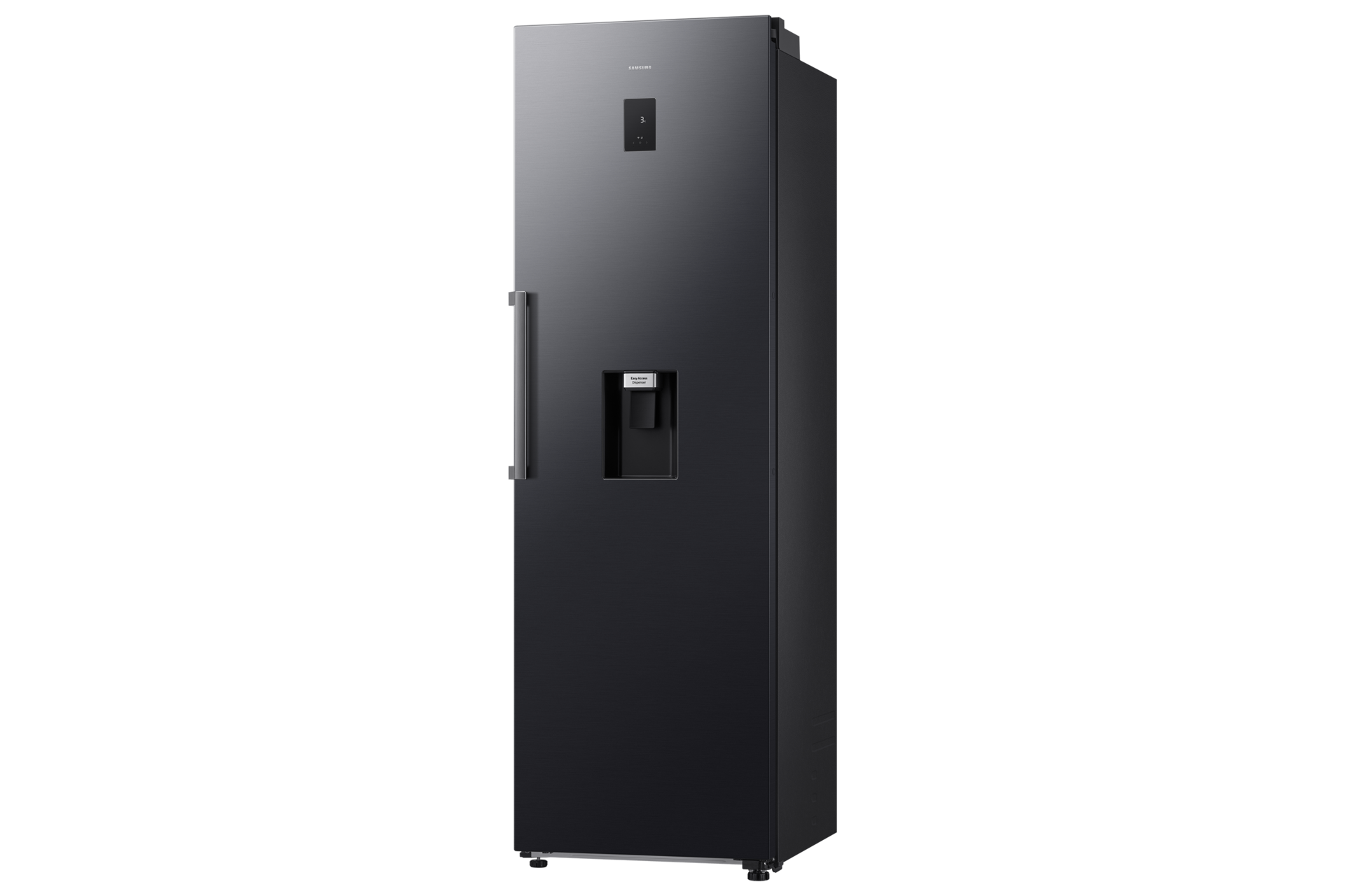 Fridge One Door AI precise cooling 186cm R-Perspective Black 