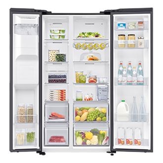 front-open-with-food Black