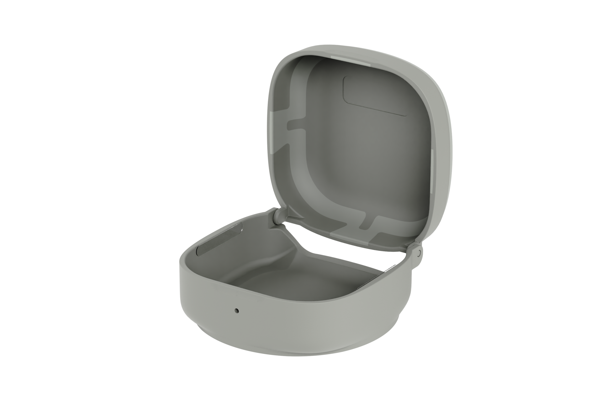Galaxy Buds4 | Buds4 Pro Magnet Stand Case FrontOpen Gray 