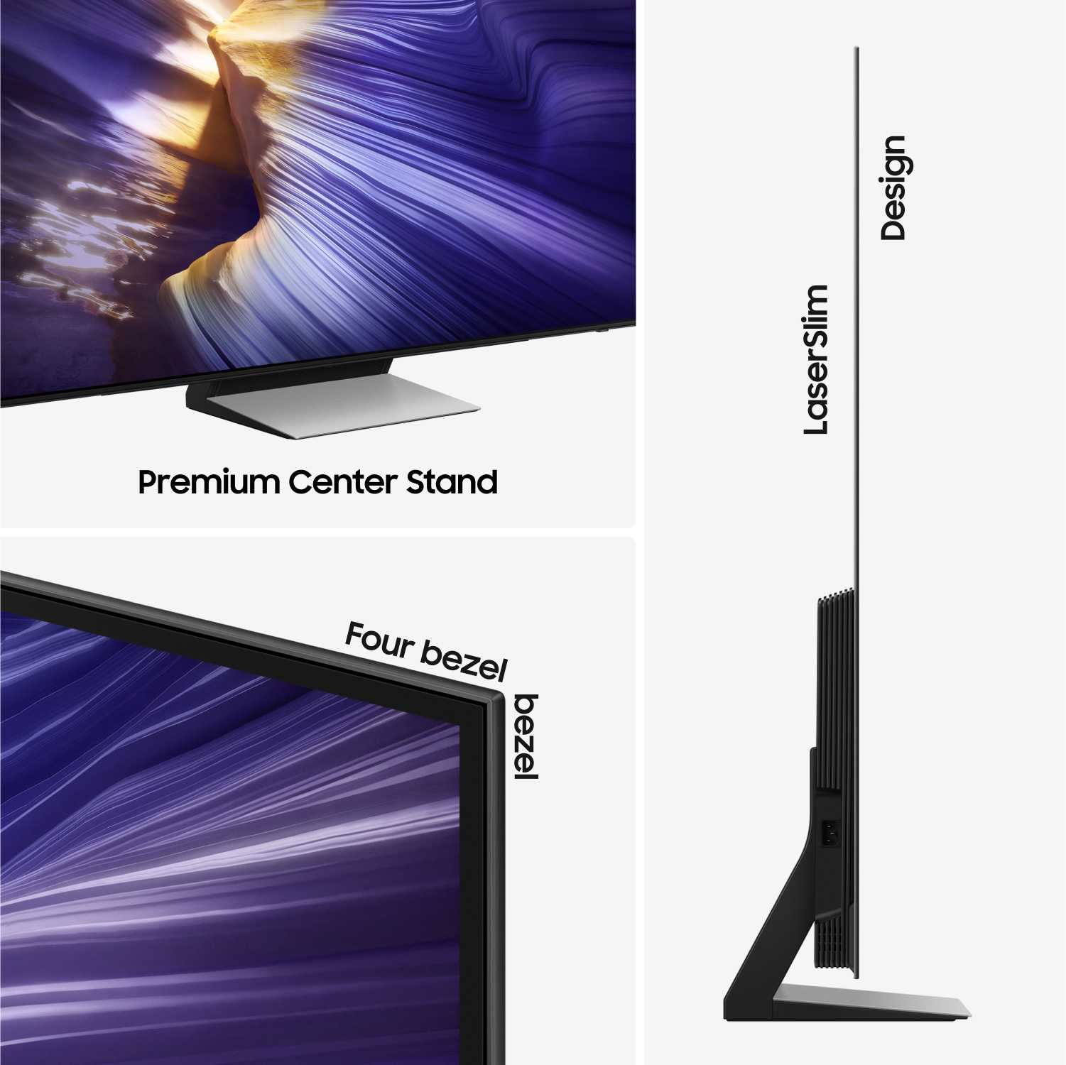 42" OLED S90F 4K Samsung Vision AI Smart TV (2025) Black