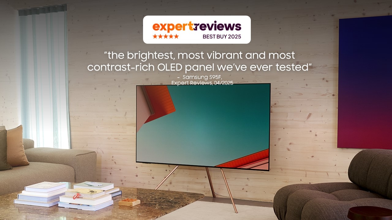 S95F OLED TV: Exceptional black meets brilliant ultra-thin design