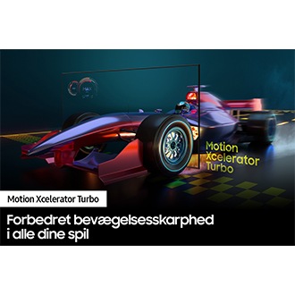 Crystal UHD-TV'et AU9000 gengiver bevægelser klart og tydeligt takket være Motion Xcelerator Turbo
