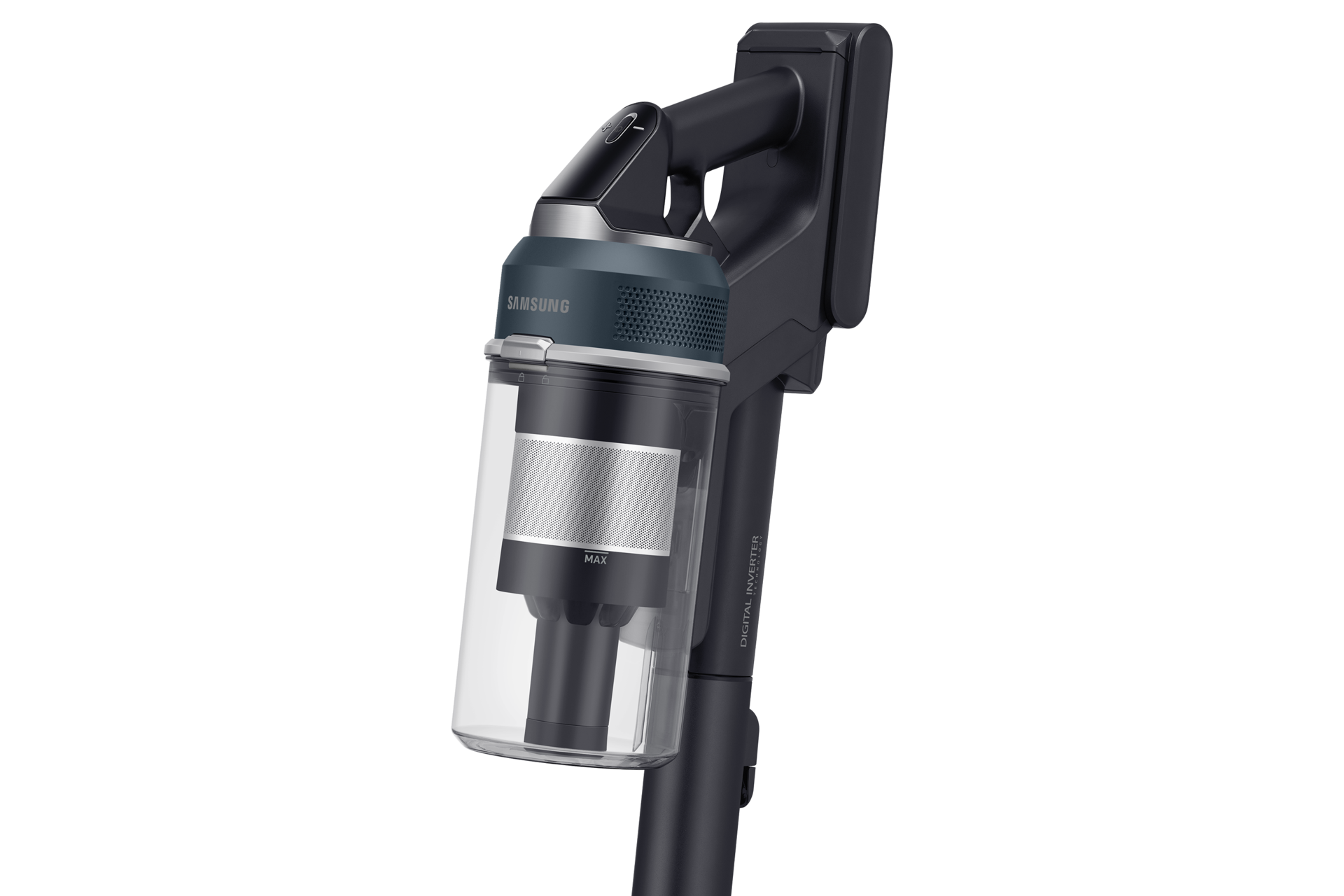 Jet85 Stick VC with More Advanced Cleaning Performance and HexaJet Motor Handy-stick-Detail Blue 