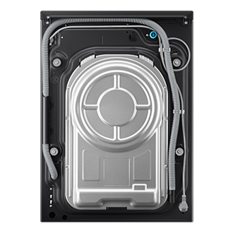 Washer AI Home 9kg Back Silver 