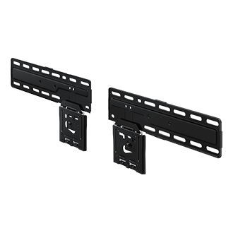 2026 Slim Fit Wall Mount WMN-H50EB R-Perspective-Set Black 
