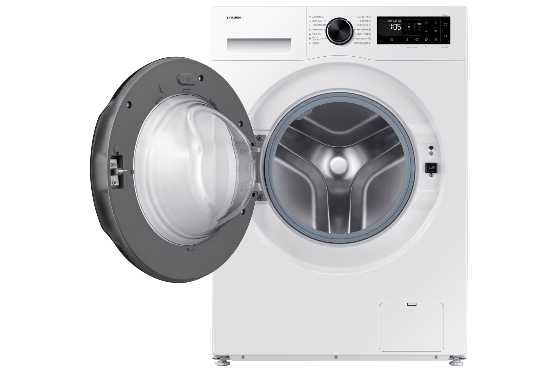 Vaskemaskine AI Ecobubble™ 9 kg Front-Open White 
