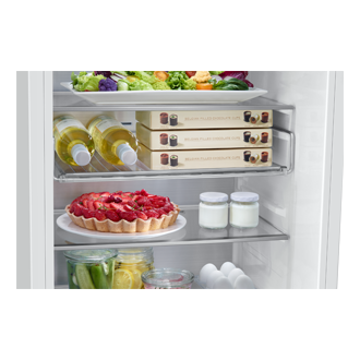 BRB80F Bottom Mount Freezer with Twin Cooling Detail9 White 