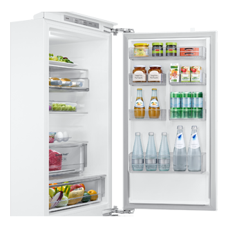 BRB80F Bottom Mount Freezer with Twin Cooling Detail10-Half-Door-Bin White 