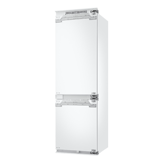 BRB80F Bottom Mount Freezer with Twin Cooling R-Perspective White 