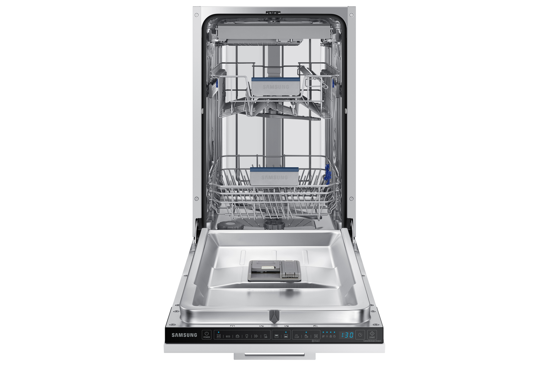 DW4000RM Freestanding Dishwasher with Energy Efficiency and Flexible 3rd rack Front-Open2 White 